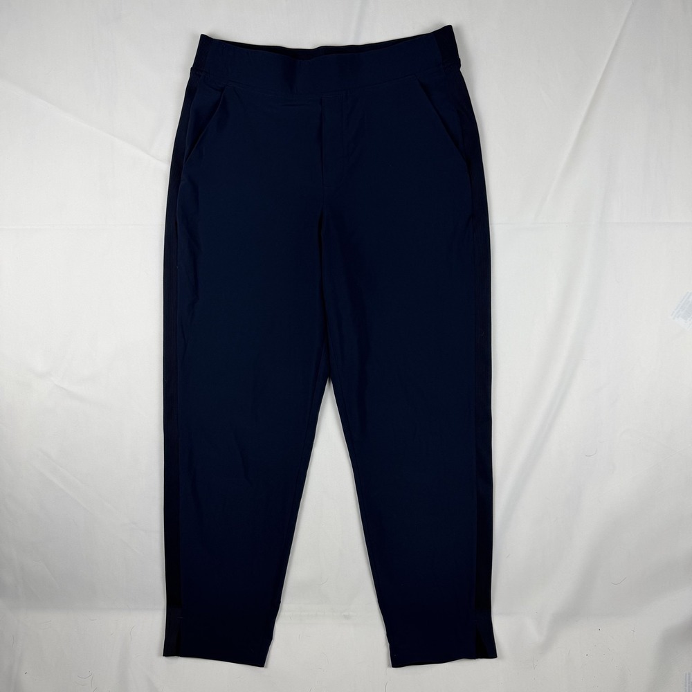 Athleta Women's Size 8 Navy Blue Activewear Pants Joggers Stretch Pull On